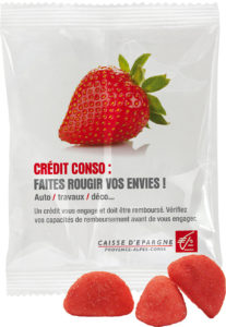 fraises tagada haribo publicitaires sachets cadeauweb